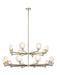 Matteo Canada - 18 Light Pendant - Cloudburst - Champagne Gold- Union Lighting Luminaires Decor