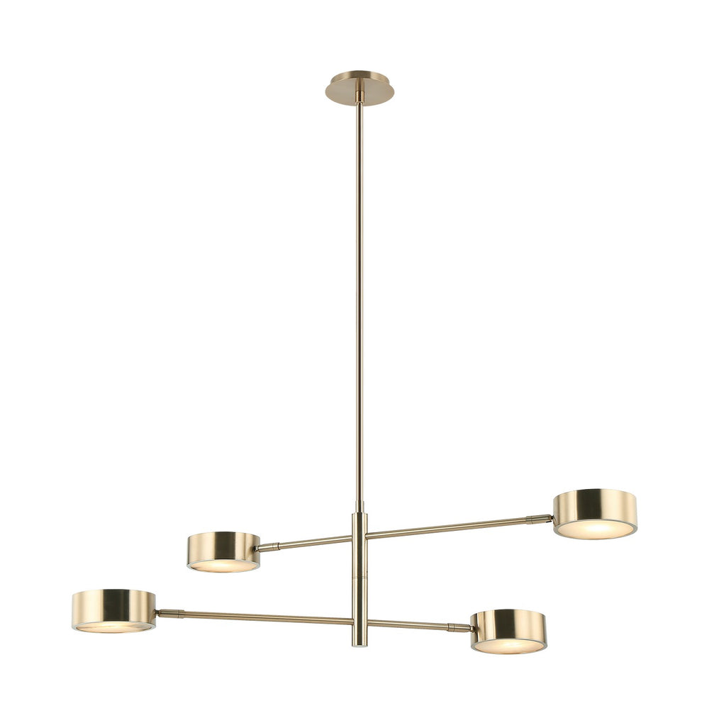 Matteo Canada - LED Pendant - Weatherton - Champagne Gold- Union Lighting Luminaires Decor