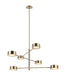 Matteo Canada - LED Pendant - Weatherton - Champagne Gold- Union Lighting Luminaires Decor
