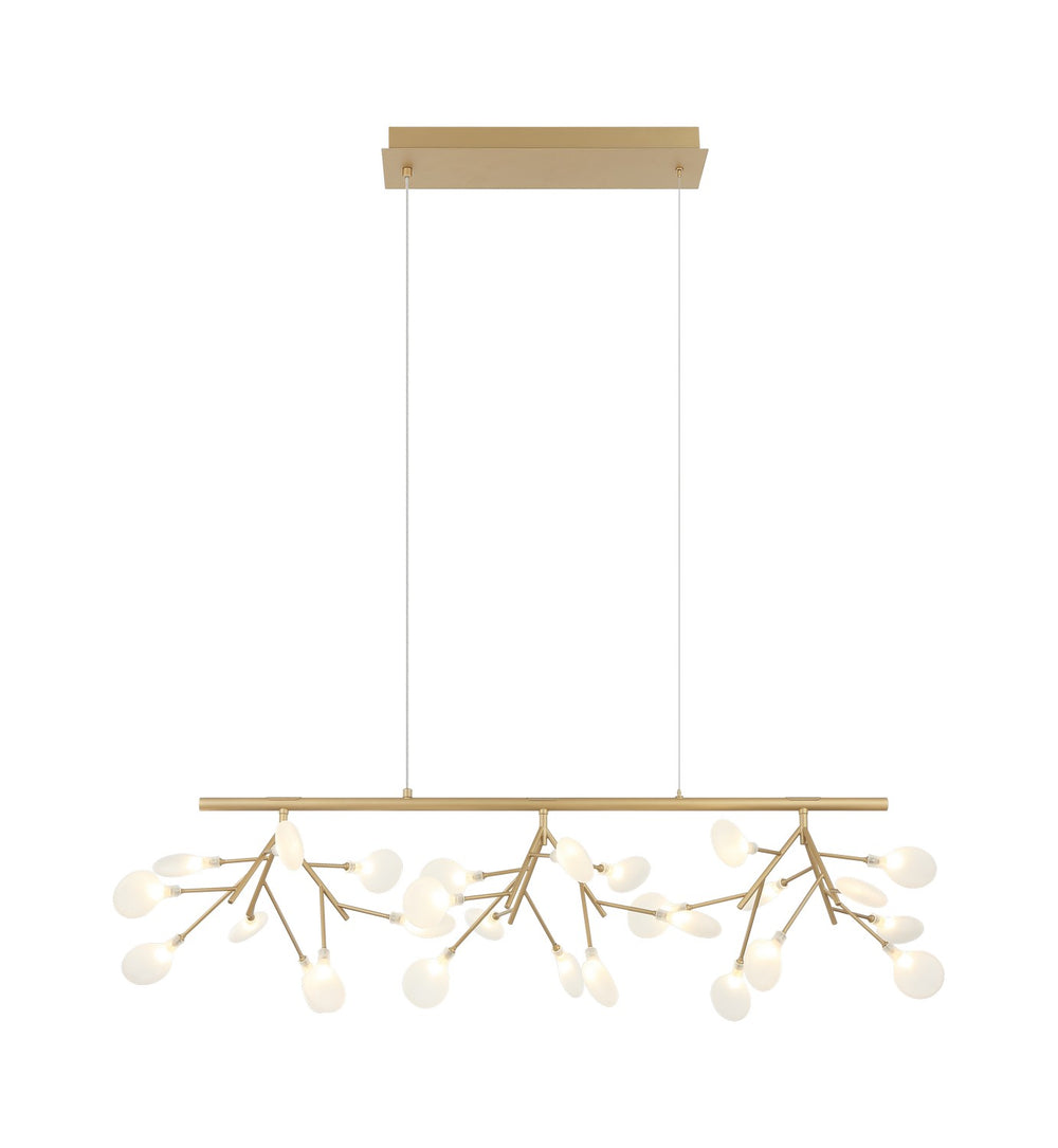 Matteo Canada - 27 Light Pendant - Hydrangea Bloom - Gold- Union Lighting Luminaires Decor