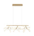 Matteo Canada - 27 Light Pendant - Hydrangea Bloom - Gold- Union Lighting Luminaires Decor