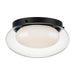 Matteo Canada - Three Light Flush Mount - Caspian - Matte Black- Union Lighting Luminaires Decor