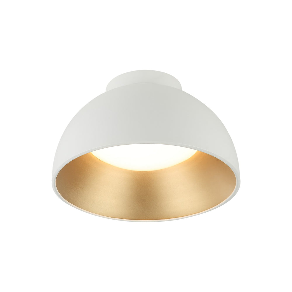 Matteo Canada - One Light Flush Mount - Zenith - Matte White- Union Lighting Luminaires Decor