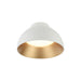 Matteo Canada - One Light Flush Mount - Zenith - Matte White- Union Lighting Luminaires Decor