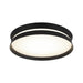 Matteo Canada - One Light Flush Mount - Greyson - Matte Black- Union Lighting Luminaires Decor