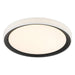 Matteo Canada - One Light Flush Mount - Oculus - Black- Union Lighting Luminaires Decor