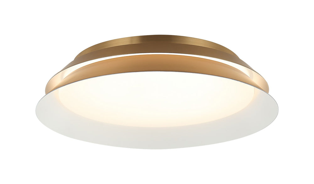 Matteo Canada - LED Wall Sconce - Dahlia - Aged Gold Brass- Union Lighting Luminaires Decor