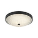 Matteo Canada - One Light Flush Mount - Bella - Matte Black- Union Lighting Luminaires Decor