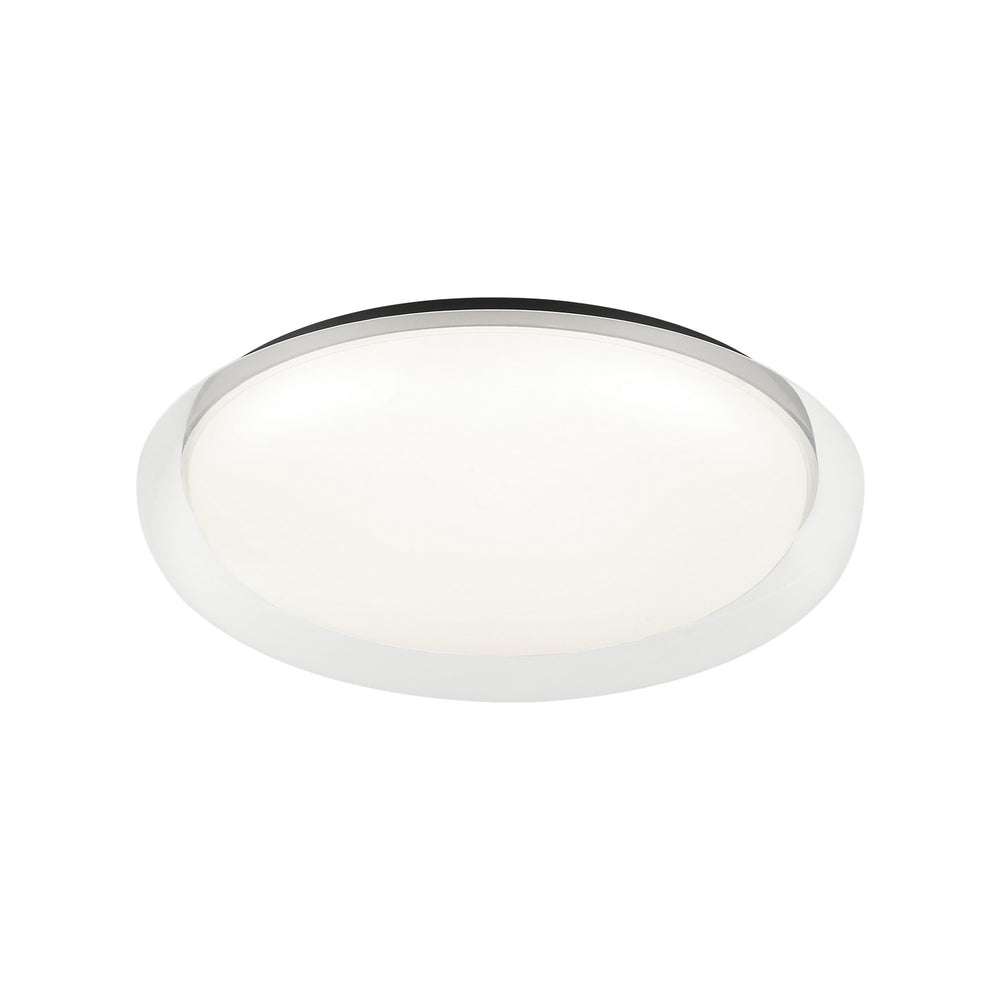 Matteo Canada - One Light Flush Mount - Aurora - Matte Black- Union Lighting Luminaires Decor