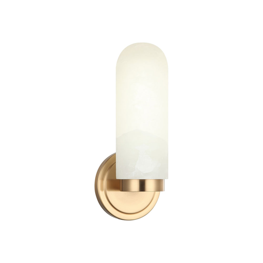 Matteo Canada - One Light Wall Sconce - Capsula - Aged Gold Brass- Union Lighting Luminaires Decor