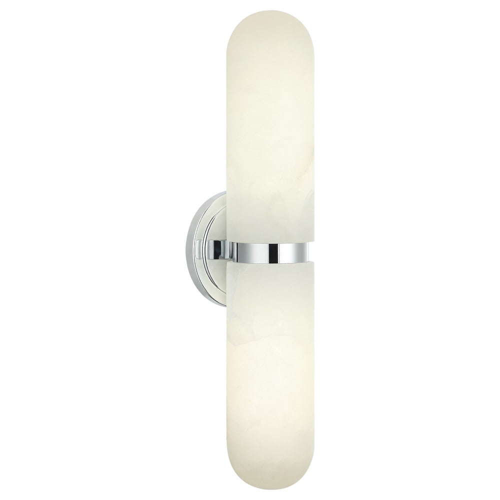 Matteo Canada - Two Light Wall Sconce - Capsula - Chrome- Union Lighting Luminaires Decor