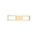 Matteo Canada - One Light Wall Sconce - Valance - Aged Gold Brass- Union Lighting Luminaires Decor