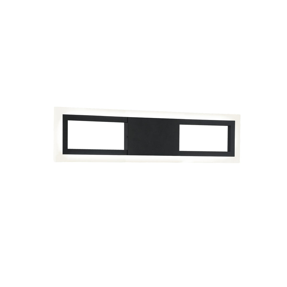 Matteo Canada - One Light Wall Sconce - Valance - Matte Black- Union Lighting Luminaires Decor