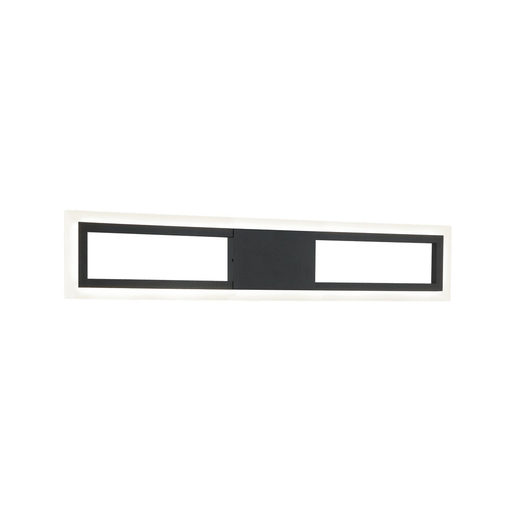 Matteo Canada - One Light Wall Sconce - Valance - Matte Black- Union Lighting Luminaires Decor