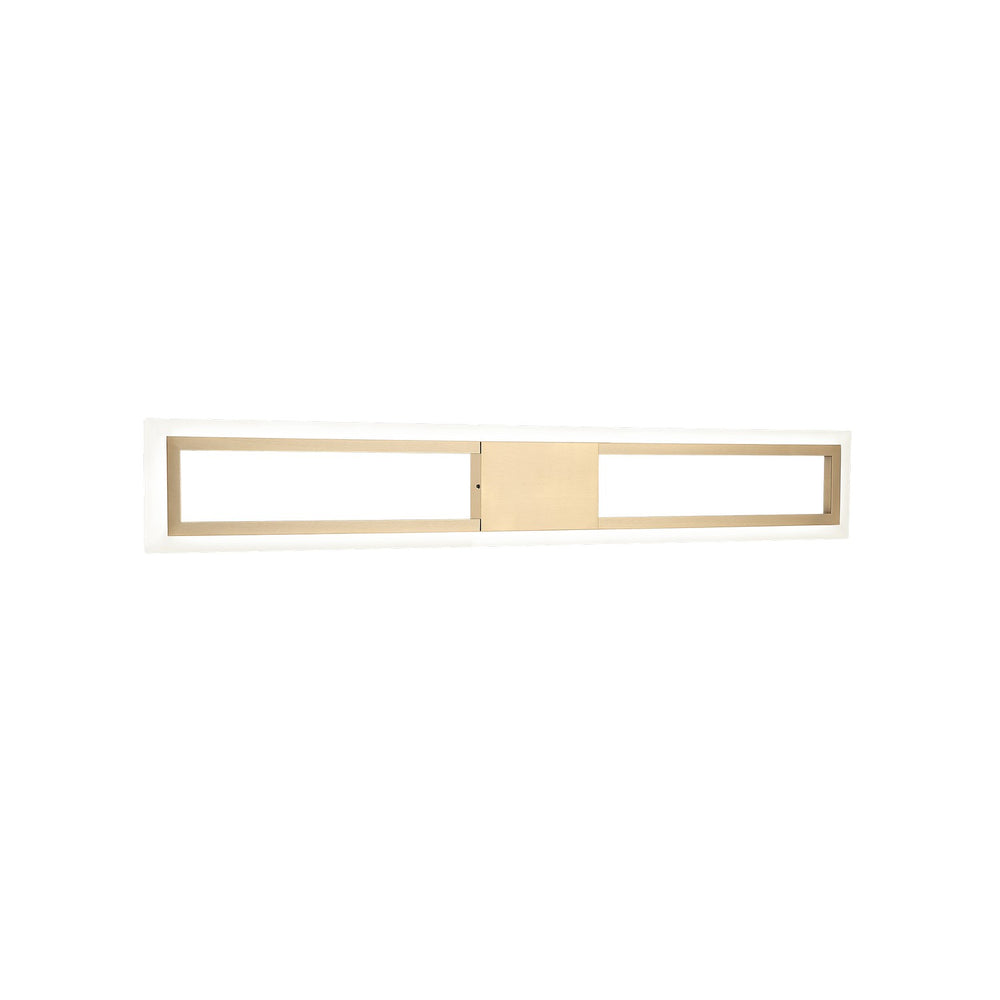 Matteo Canada - One Light Wall Sconce - Valance - Aged Gold Brass- Union Lighting Luminaires Decor