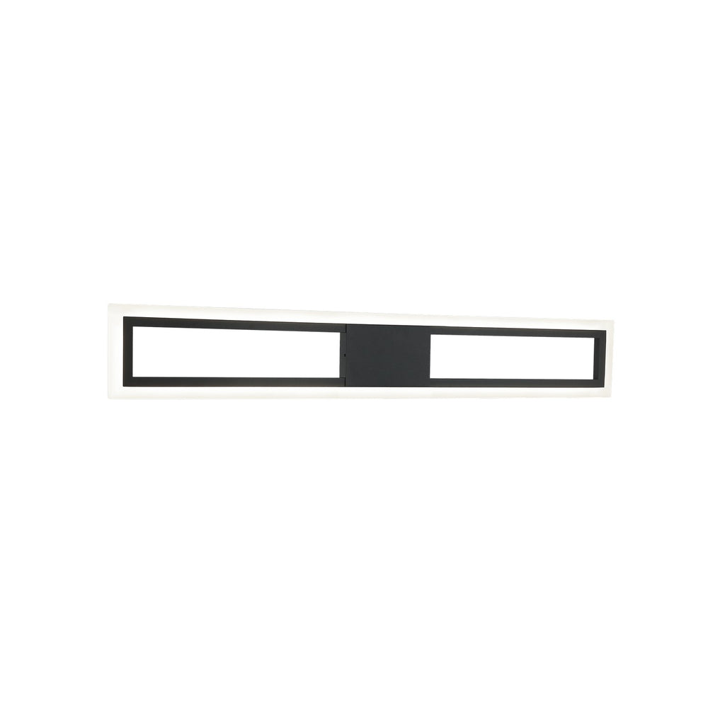 Matteo Canada - One Light Wall Sconce - Valance - Matte Black- Union Lighting Luminaires Decor