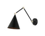 Matteo Canada - One Light Wall Sconce - Pearson - Matte Black- Union Lighting Luminaires Decor