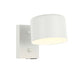 Matteo Canada - One Light Wall Sconce - Clinton - White- Union Lighting Luminaires Decor
