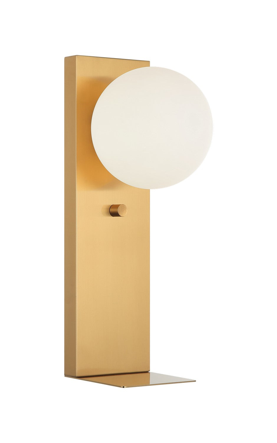 Matteo Canada - One Light Wall Sconce - Stanley - Aged Gold Brass- Union Lighting Luminaires Decor