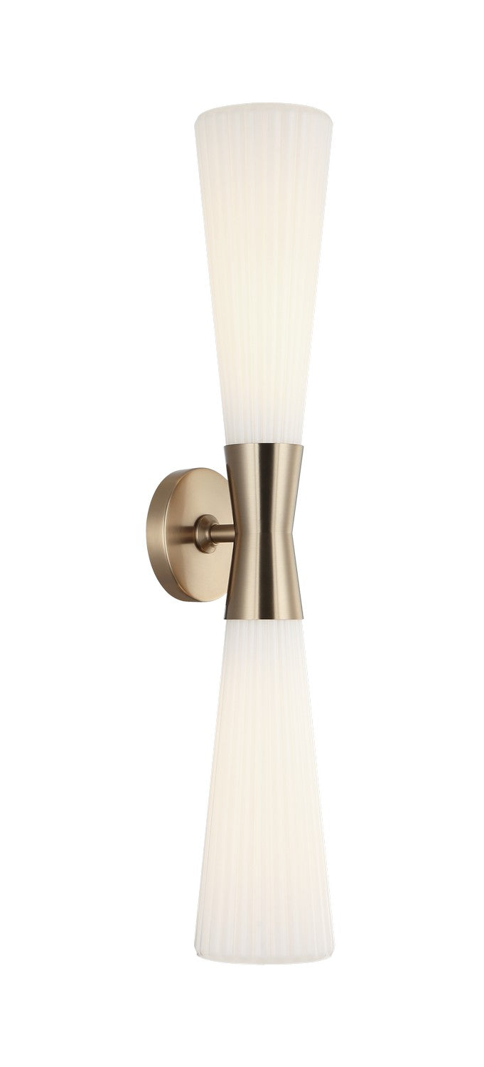 Matteo Canada - Two Light Wall Sconce - Jameson - Champagne Gold- Union Lighting Luminaires Decor