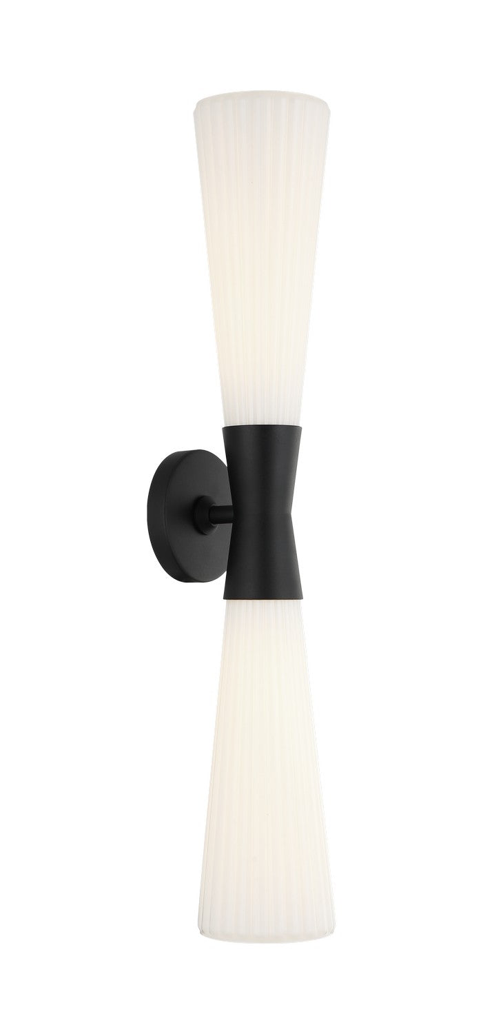 Matteo Canada - Two Light Wall Sconce - Jameson - Matte Black- Union Lighting Luminaires Decor