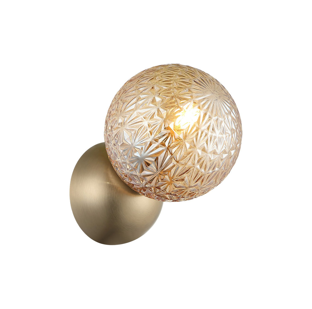 Matteo Canada - One Light Wall Sconce - Nola - Champagne Gold- Union Lighting Luminaires Decor