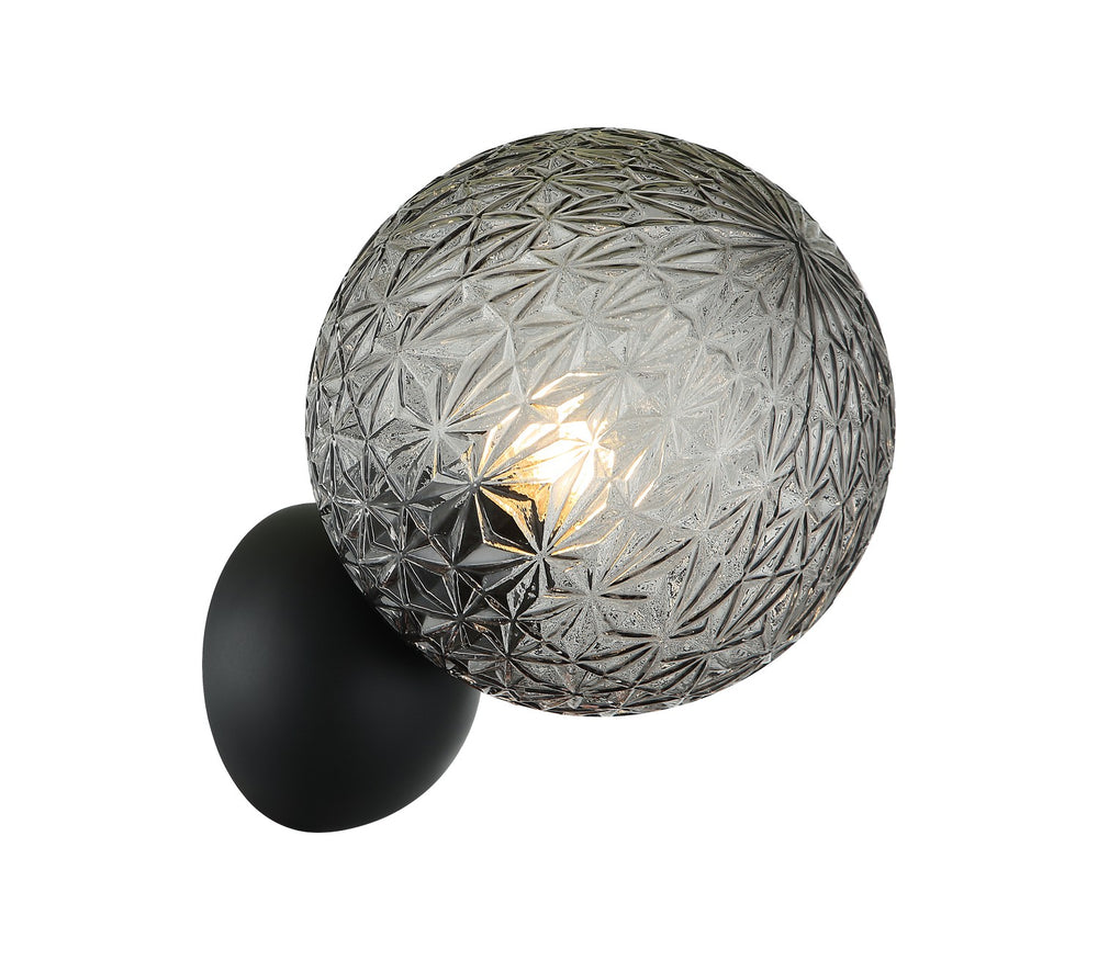 Matteo Canada - One Light Wall Sconce - Nola - Matte Black- Union Lighting Luminaires Decor