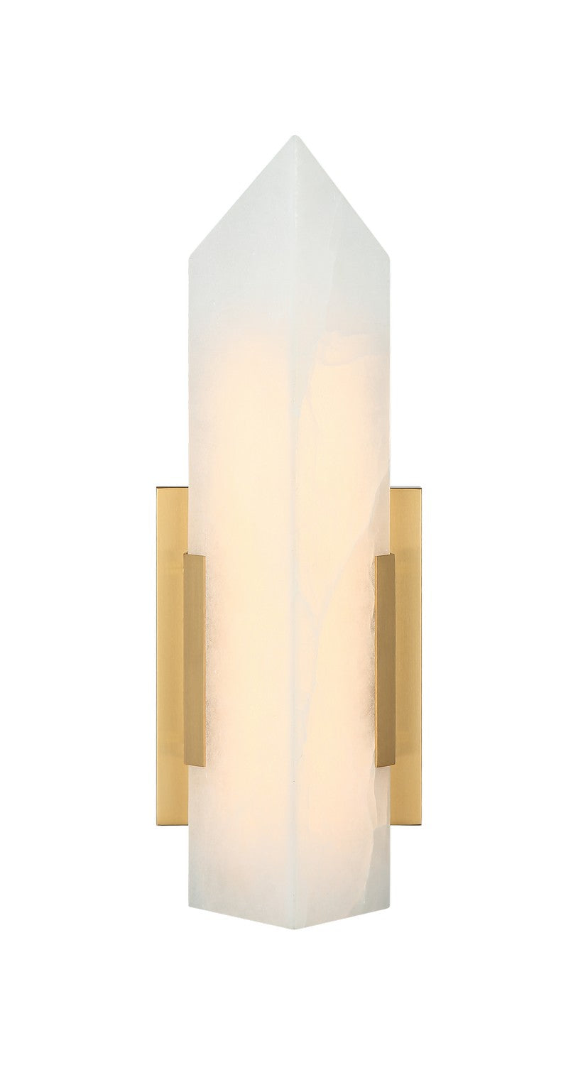 Matteo Canada - LED Wall Sconce - Rigio - Aged Gold Brass- Union Lighting Luminaires Decor