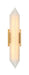 Matteo Canada - LED Wall Sconce - Rigio - Aged Gold Brass- Union Lighting Luminaires Decor