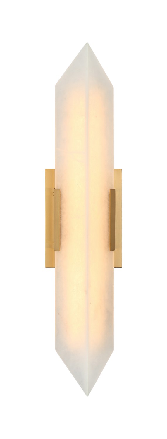 Matteo Canada - LED Wall Sconce - Rigio - Aged Gold Brass- Union Lighting Luminaires Decor