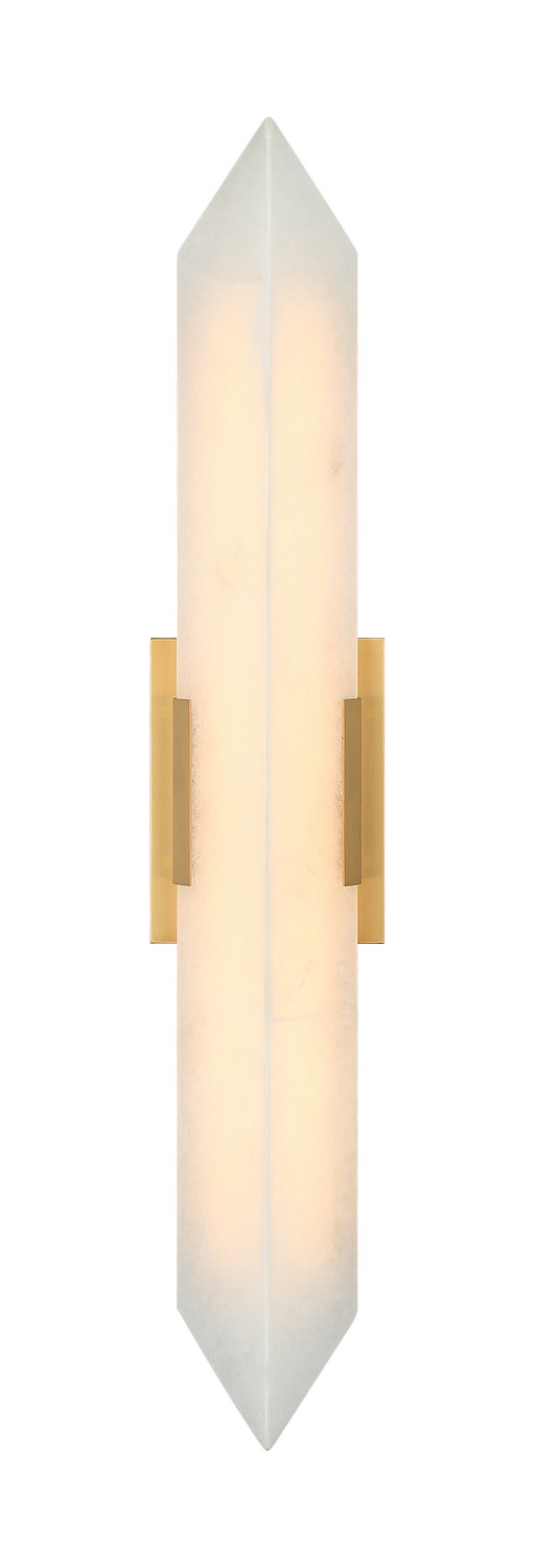 Matteo Canada - LED Wall Sconce - Rigio - Aged Gold Brass- Union Lighting Luminaires Decor