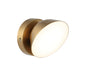 Matteo Canada - LED Wall Sconce - Emerson - Aged Gold Brass- Union Lighting Luminaires Decor