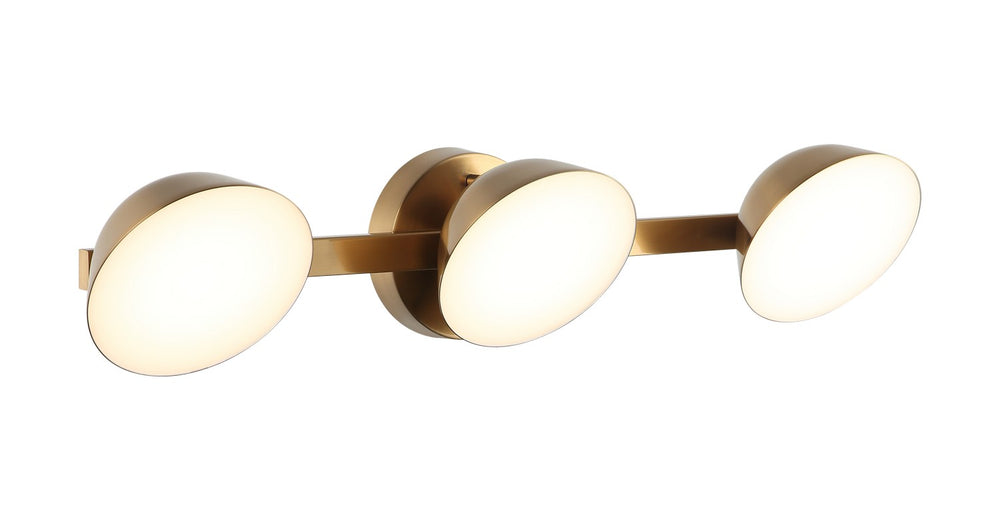 Matteo Canada - LED Wall Sconce - Emerson - Aged Gold Brass- Union Lighting Luminaires Decor