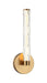Matteo Canada - LED Wall Sconce - Ripley - Aged Gold Brass- Union Lighting Luminaires Decor