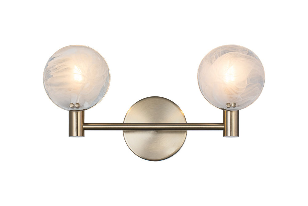 Matteo Canada - Two Light Wall Sconce - Cloudburst - Champagne Gold- Union Lighting Luminaires Decor