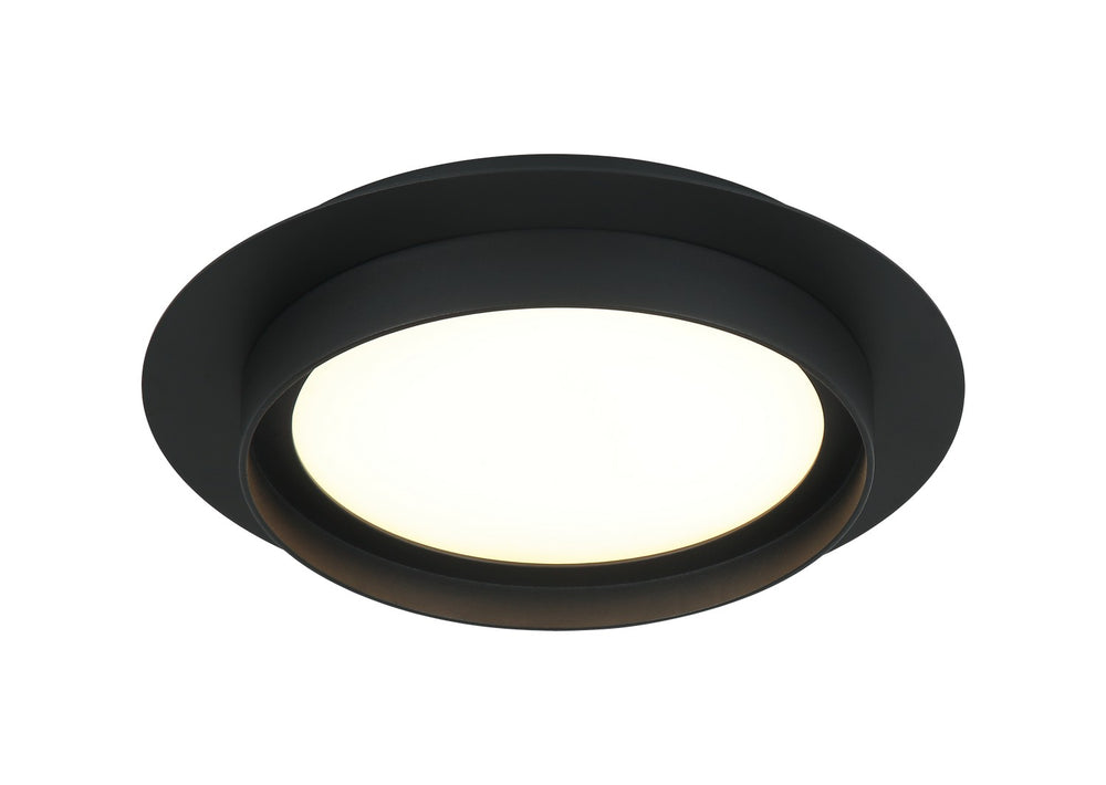 Matteo Canada - LED Flush / Wall Mount - Iris - Matte Black- Union Lighting Luminaires Decor
