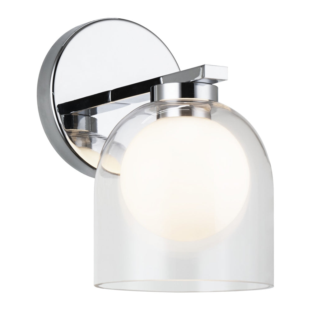 Matteo Canada - One Light Vanity - Derbishone - Chrome- Union Lighting Luminaires Decor