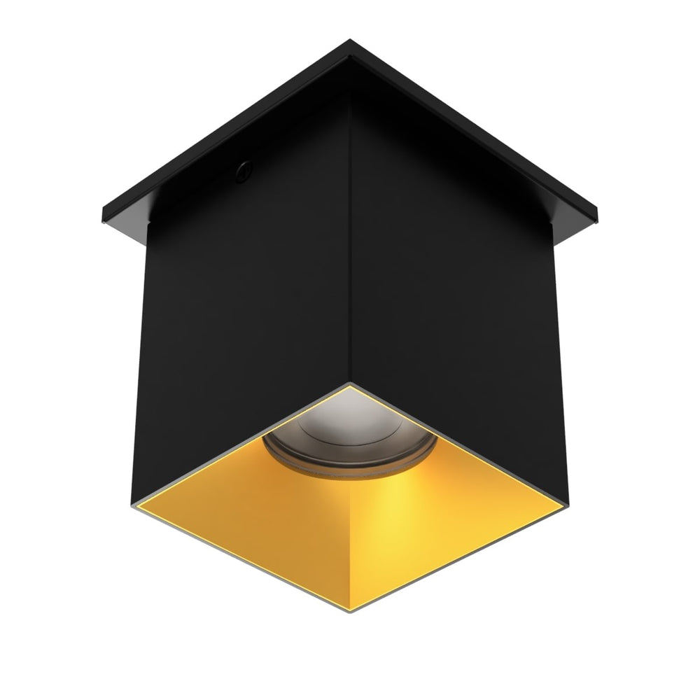 W.A.C. Canada - LED Flush Mount - Zoron - Black/Gold- Union Lighting Luminaires Decor