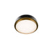 W.A.C. Canada - LED Flush Mount - Salvo - Black/Aged Brass- Union Lighting Luminaires Decor