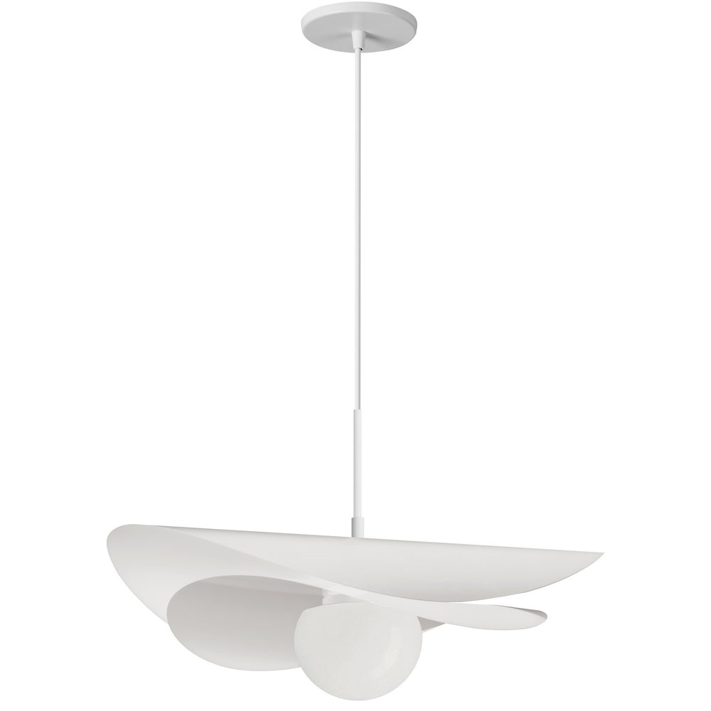 Dainolite Canada - LED Pendant - Paven - Matte White- Union Lighting Luminaires Decor