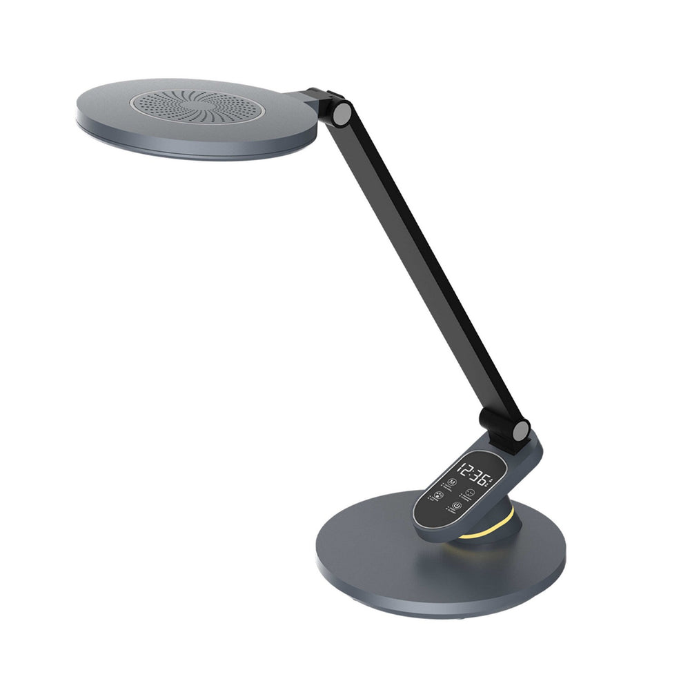 Dainolite Canada - LED Table Lamp - Tandy - Metalic Grey- Union Lighting Luminaires Decor