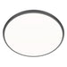 W.A.C. Canada - LED Flush Mount - Parthenon - Black- Union Lighting Luminaires Decor