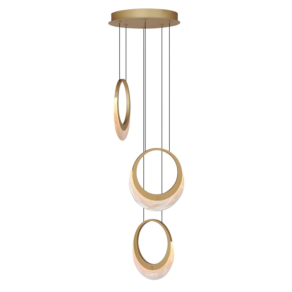 ET2 - LED Pendant - Lyra - Gold- Union Lighting Luminaires Decor