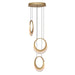 ET2 - LED Pendant - Lyra - Gold- Union Lighting Luminaires Decor