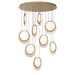 ET2 - LED Pendant - Lyra - Gold- Union Lighting Luminaires Decor