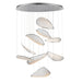 ET2 - LED Pendant - Moonscapes - Polished Chrome- Union Lighting Luminaires Decor