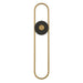 ET2 - LED Outdoor Wall Sconce - Gravity - Black / Gold- Union Lighting Luminaires Decor