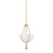 Hudson Valley Canada - One Light Pendant - Amberley - Vintage Gold Leaf- Union Lighting Luminaires Decor