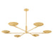 Hudson Valley Canada - LED Chandelier - Johnson - Aged Brass- Union Lighting Luminaires Decor