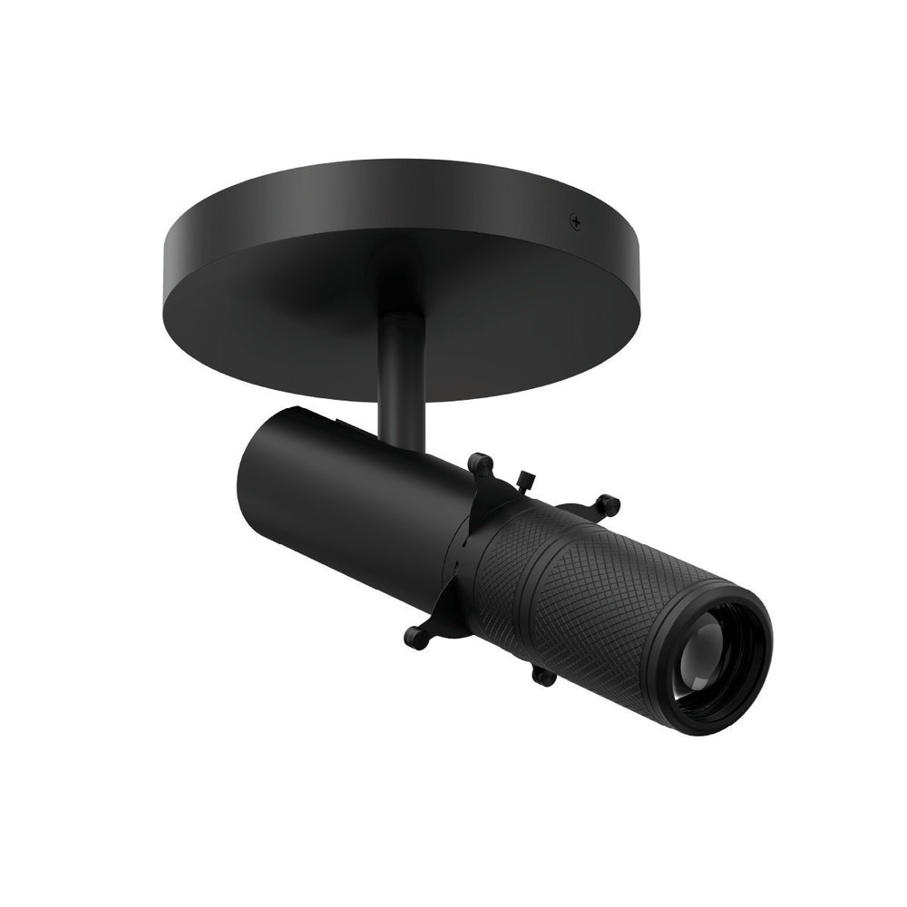 W.A.C. Canada - LED Framing Projector Monopoint Luminaire - Stealth Framing Projector Monopoint - Black- Union Lighting Luminaires Decor